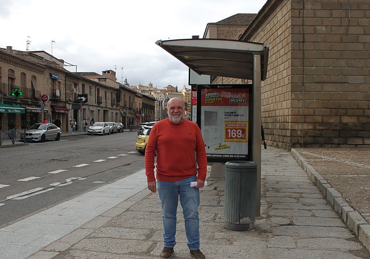 Txema Fernández, concejal de IU en el Ayuntamiento de Toledo