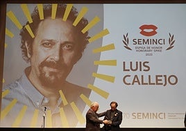 Luis Callejo, Espiga de Honor en la 70 Seminci: «Amo mi profesión porque es una de aprendizaje»