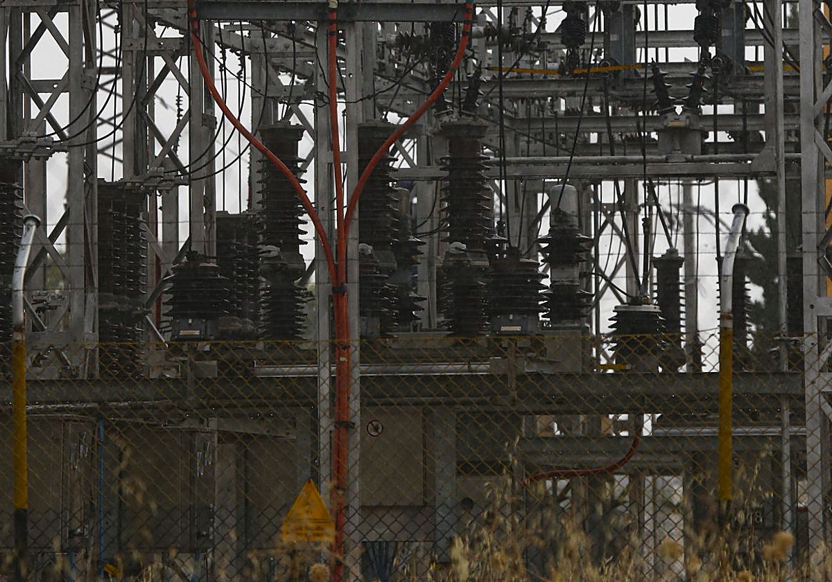 Subestación eléctrica en Madrid