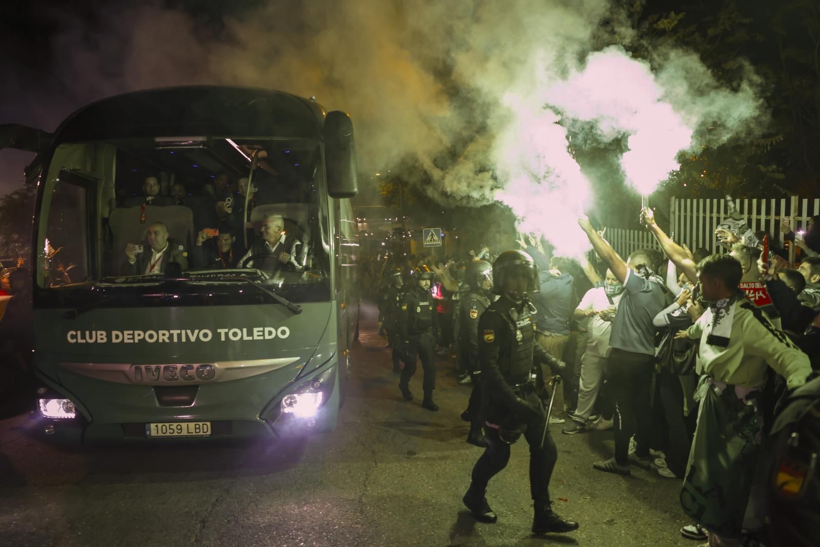 Las mejores imágenes del CD Toledo-Sevilla FC de Copa del Rey