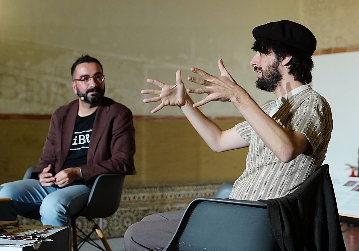 David Uclés durante la presentación de su libro 'La Península de las Casas Vacías'