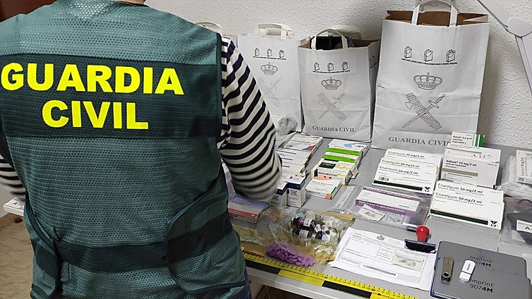 Varios detenidos en Ávila, Burgos y Salamanca de una red de venta ilegal de medicamentos por internet