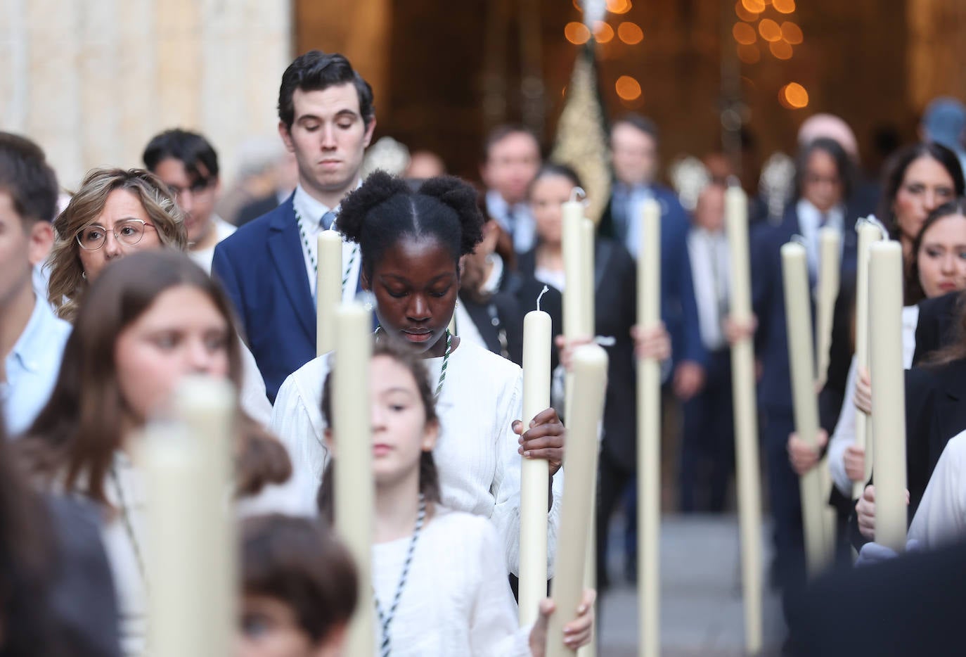La procesión de la Virgen del Amparo en Córdoba, en imágenes
