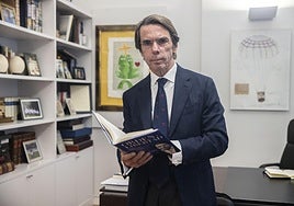 José María Aznar: «Meterle un dedo en el ojo a Estados Unidos con los chinos es inútil y necio»