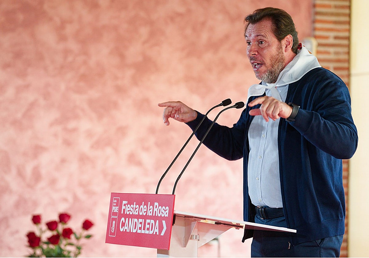 El ministro de Transportes, Óscar Puente