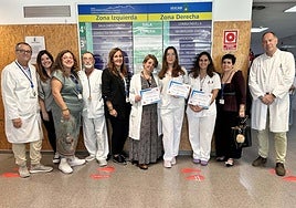 Enfermeras del hospital de Toledo, premiadas por un trabajo sobre  pruebas cutáneas de alergia