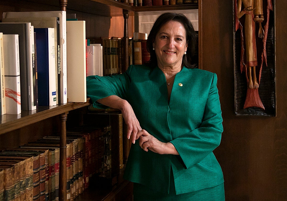 La presidenta del Colegio de Médicos de Córdoba, Carmen Arias