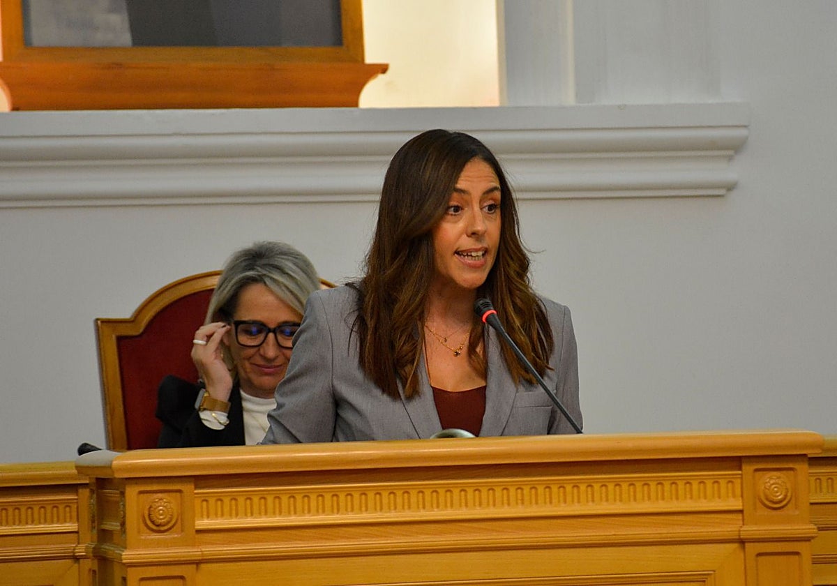 Noelia de la Cruz es portavoz del Grupo Municipal Socialista