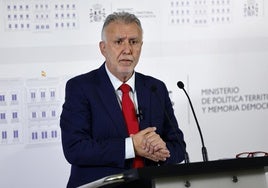 El ministro de Política Territorial, Ángel Víctor Torres