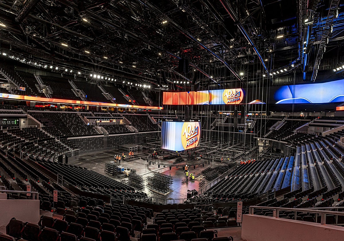 Imagen del interior del Roig Arena
