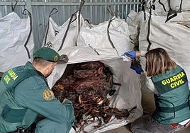 Desarticulado un grupo criminal dedicado al robo de cable de cobre del tendido telefónico en Guadalajara y Madrid