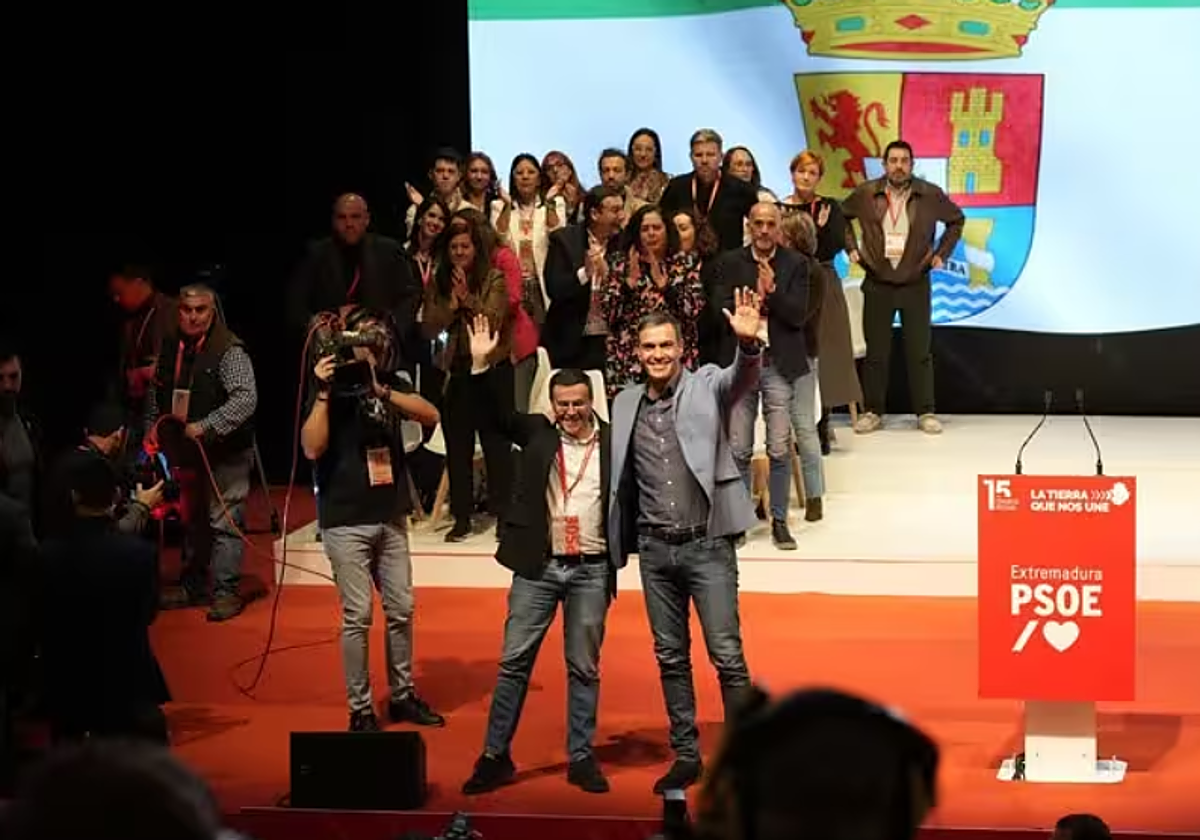 Gallardo y Sánchez, juntos, en un acto