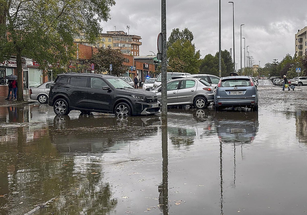 Impacto de las lluvias en Cáceres