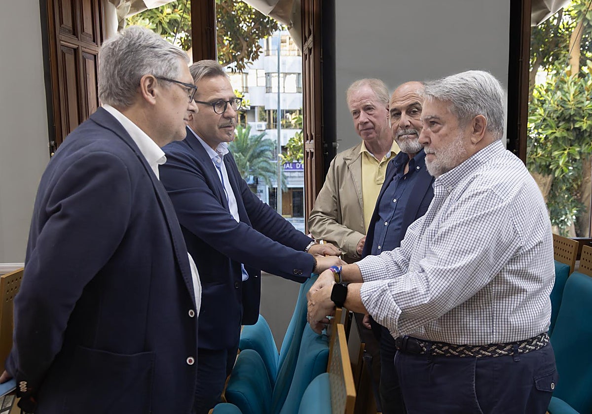 Presentación de la feria 'Alicante Pasión Cofrade' en la Diputación de Alicante