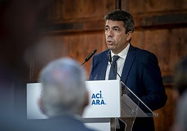 Mazón pide comparecer en la comisión de la dana de las Cortes Valencianas el mismo día que Sánchez