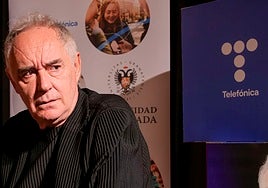 Ferran Adrià, en Granada: «Mejorar en innovación va ligado a la curiosidad, a cuestionárselo todo»