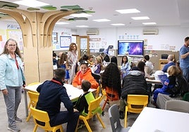 Más de 500 alumnos de Valencia celebran su Día del Espacio y recaudan fondos para la salud mental