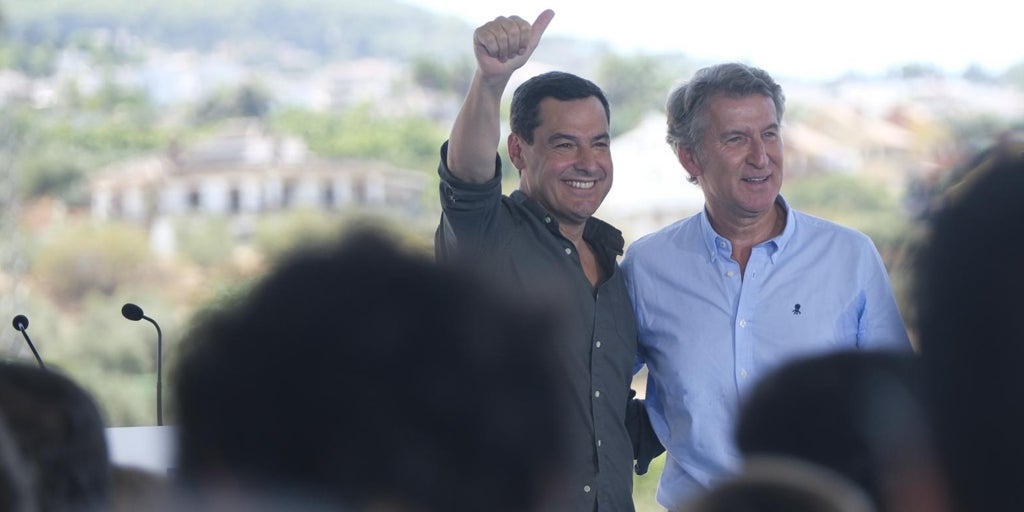 Feijóo acompañará a Juanma Moreno el domingo en la clausura del congreso del PP-A