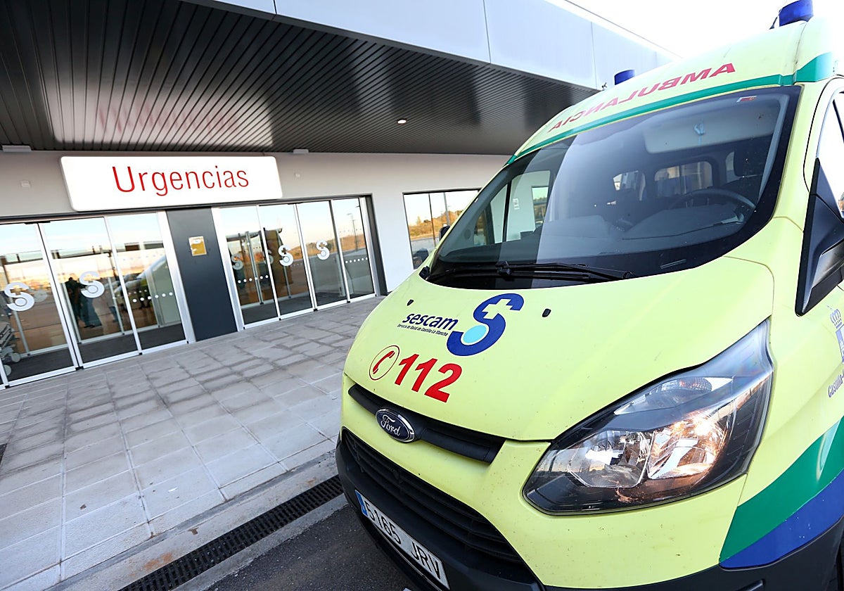 La joven herida fue trasladada en una UVI al hospital de Toledo