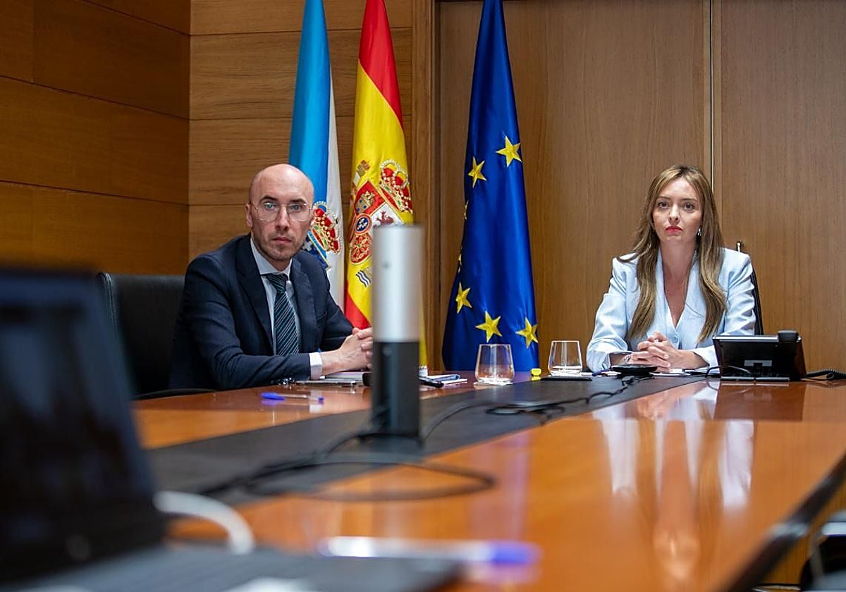 Fabiola García, durante su comparecencia en la Conferencia Sectorial