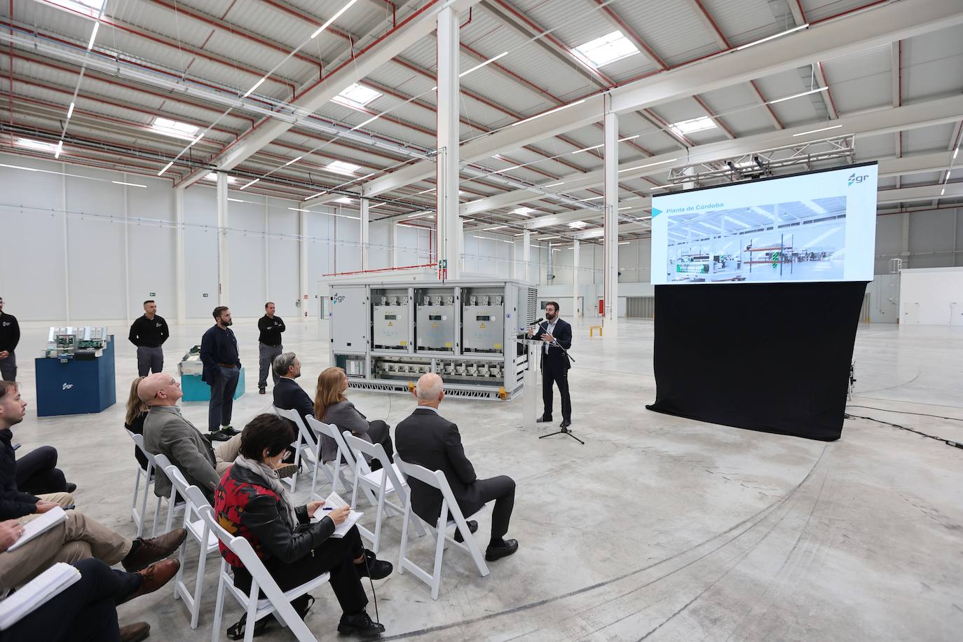 En imágenes, los primeros pasos de la nueva planta de Zigor en Córdoba, en imágenes