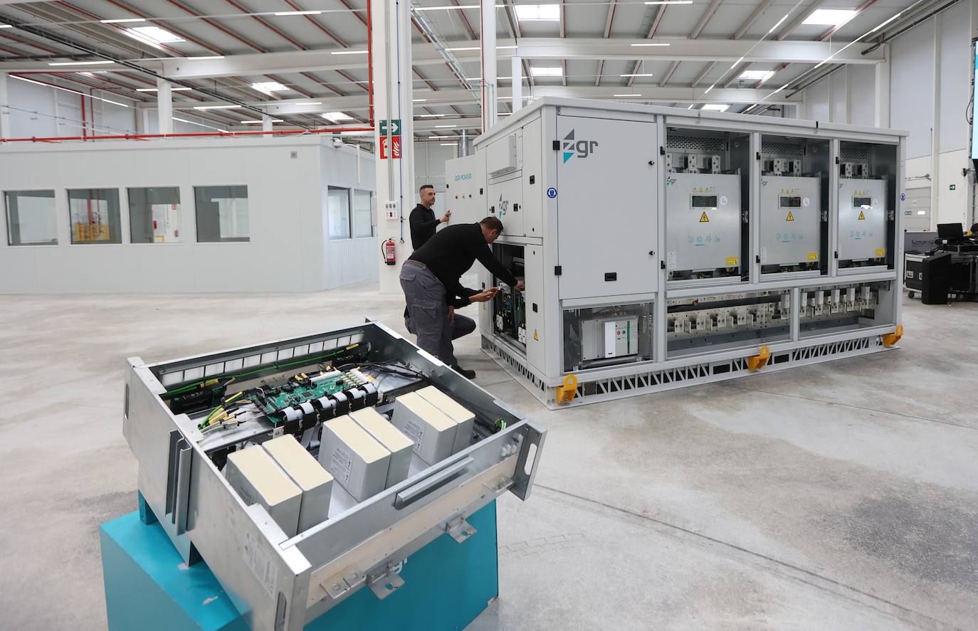 En imágenes, los primeros pasos de la nueva planta de Zigor en Córdoba, en imágenes