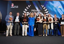 Los Premios Pódium ensalzan el «esfuerzo y los valores» de los deportistas de Castilla y León