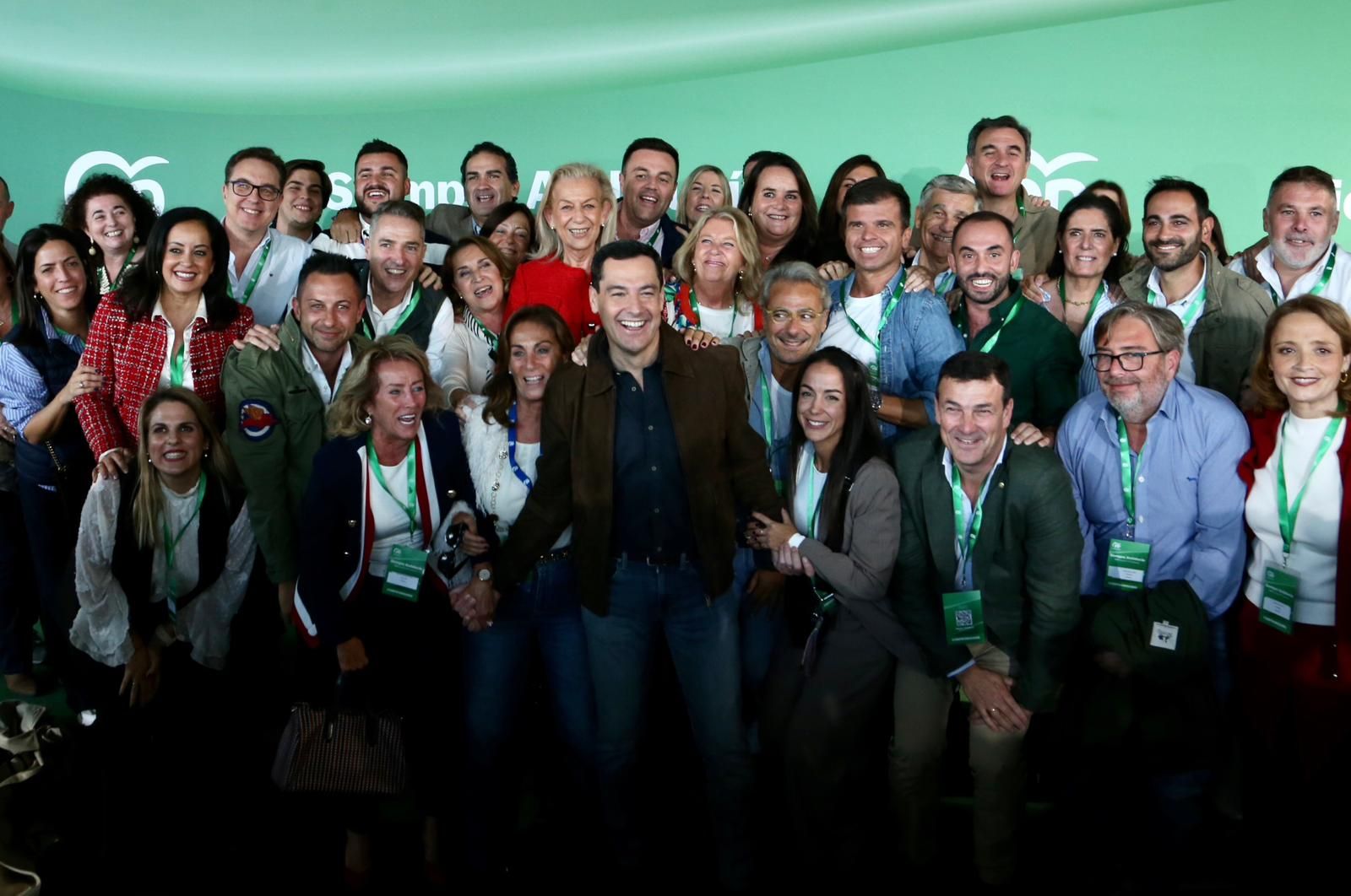 Congreso autonómico del PP de Andalucía: Juanma Moreno, reelegido presidente del PP-A con el 99,95% de los votos