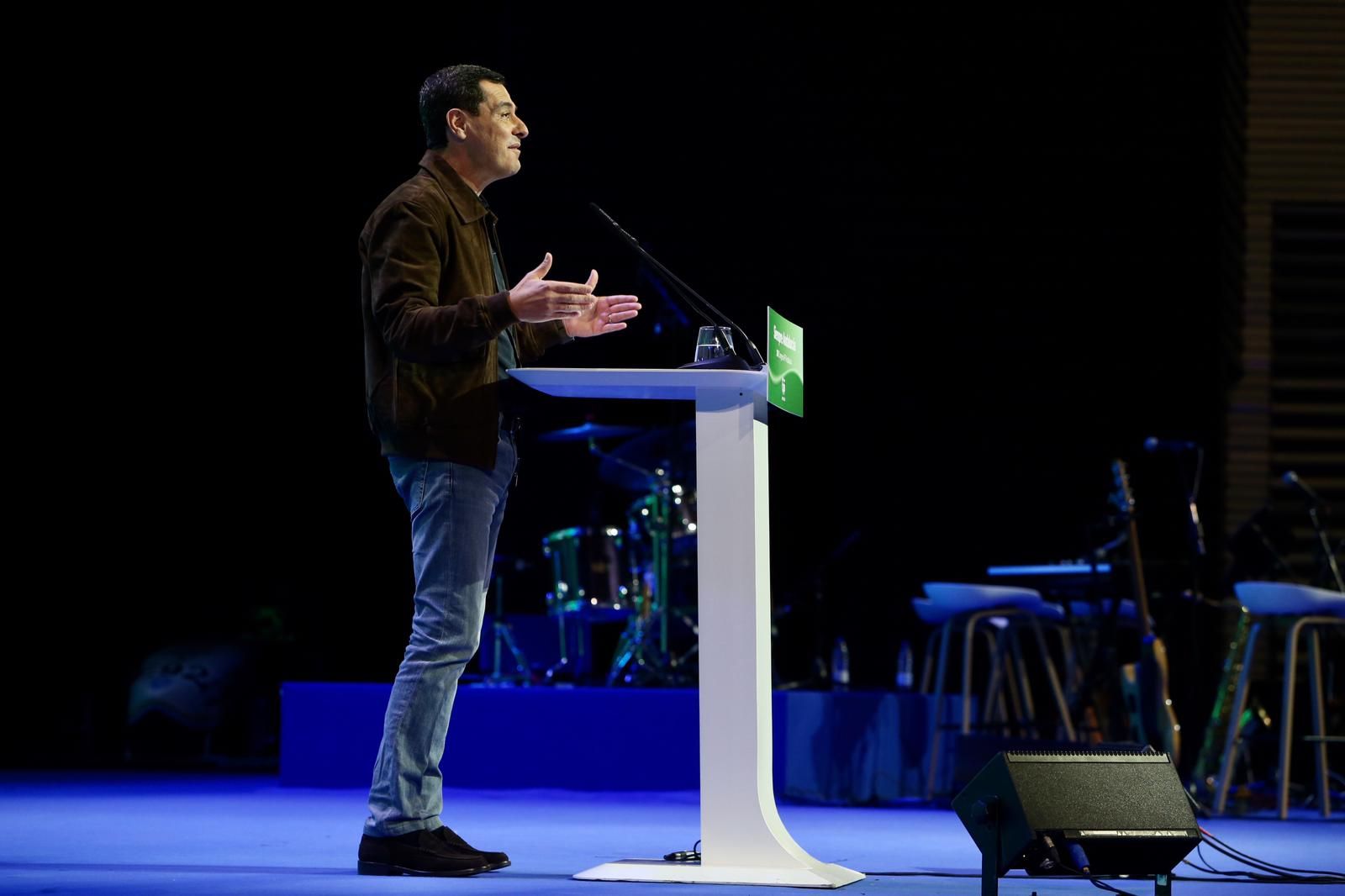 Congreso autonómico del PP de Andalucía: Juanma Moreno, reelegido presidente del PP-A con el 99,95% de los votos