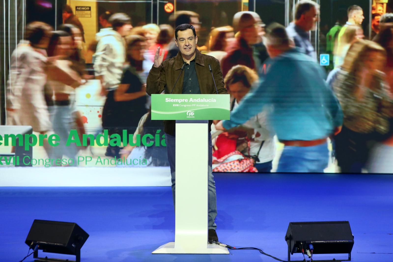 Congreso autonómico del PP de Andalucía: Juanma Moreno, reelegido presidente del PP-A con el 99,95% de los votos