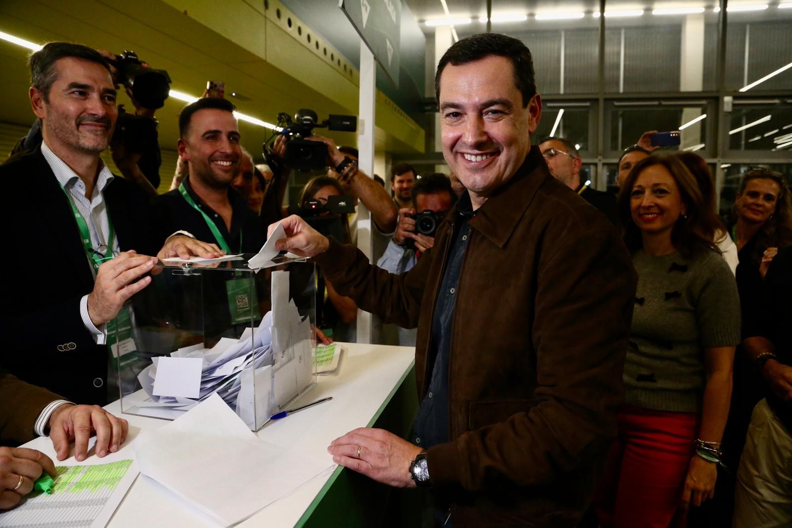 Congreso autonómico del PP de Andalucía: Juanma Moreno, reelegido presidente del PP-A con el 99,95% de los votos