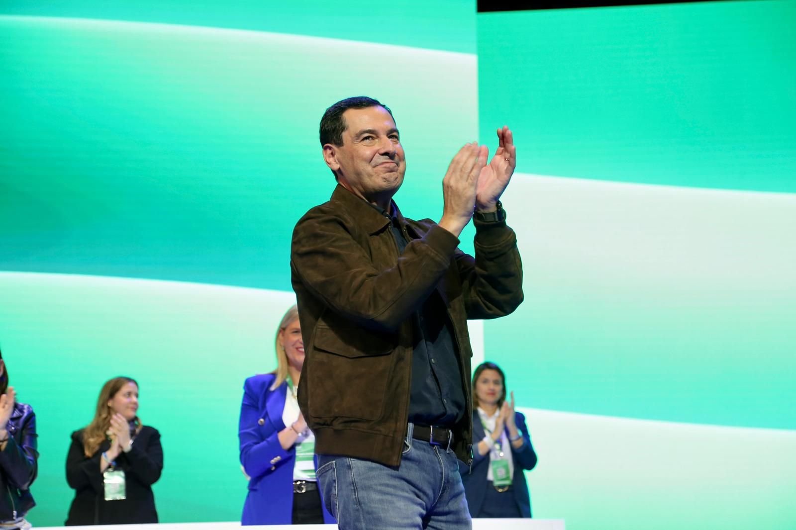 Congreso autonómico del PP de Andalucía: Juanma Moreno, reelegido presidente del PP-A con el 99,95% de los votos