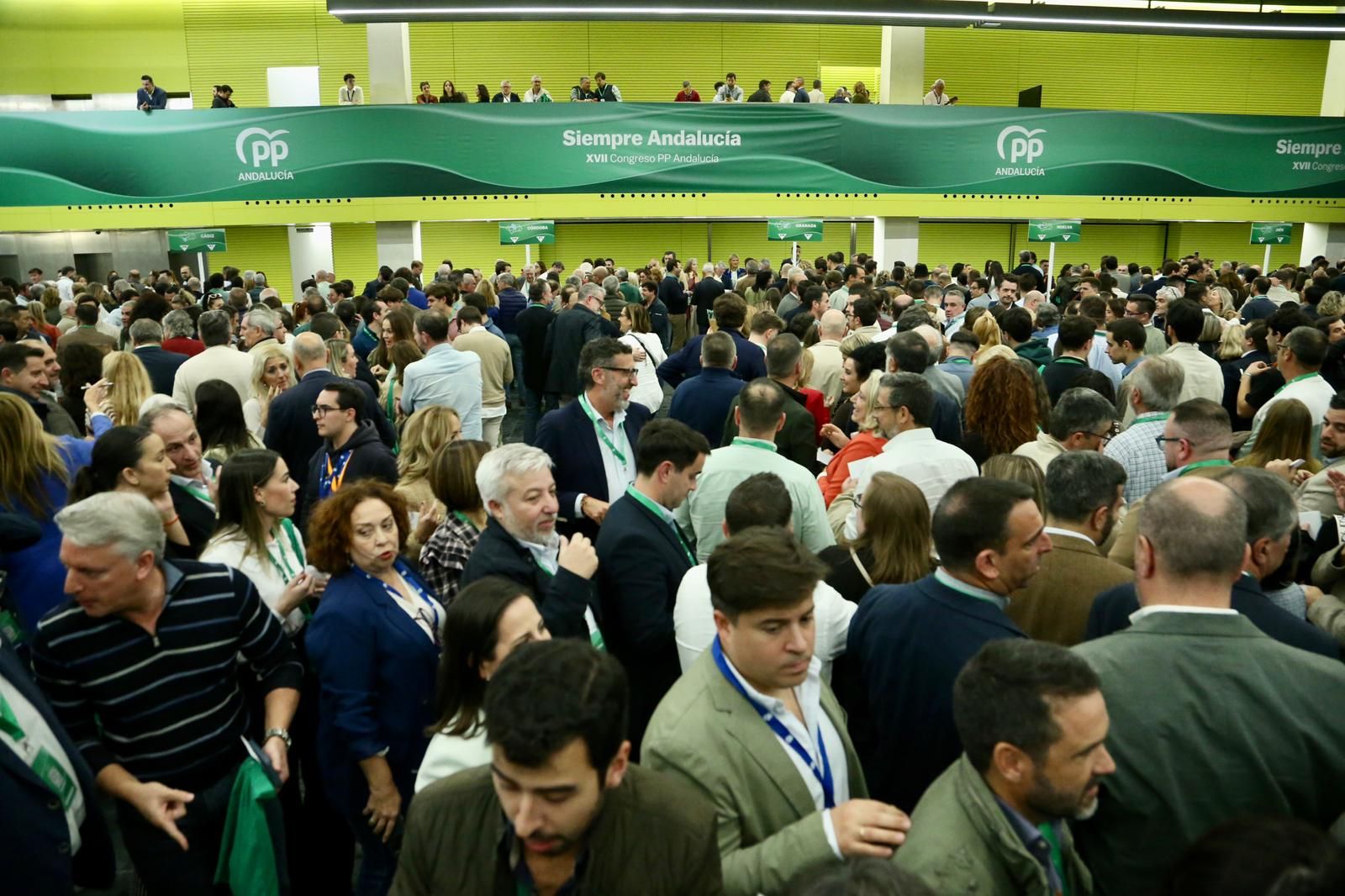Congreso autonómico del PP de Andalucía: Juanma Moreno, reelegido presidente del PP-A con el 99,95% de los votos
