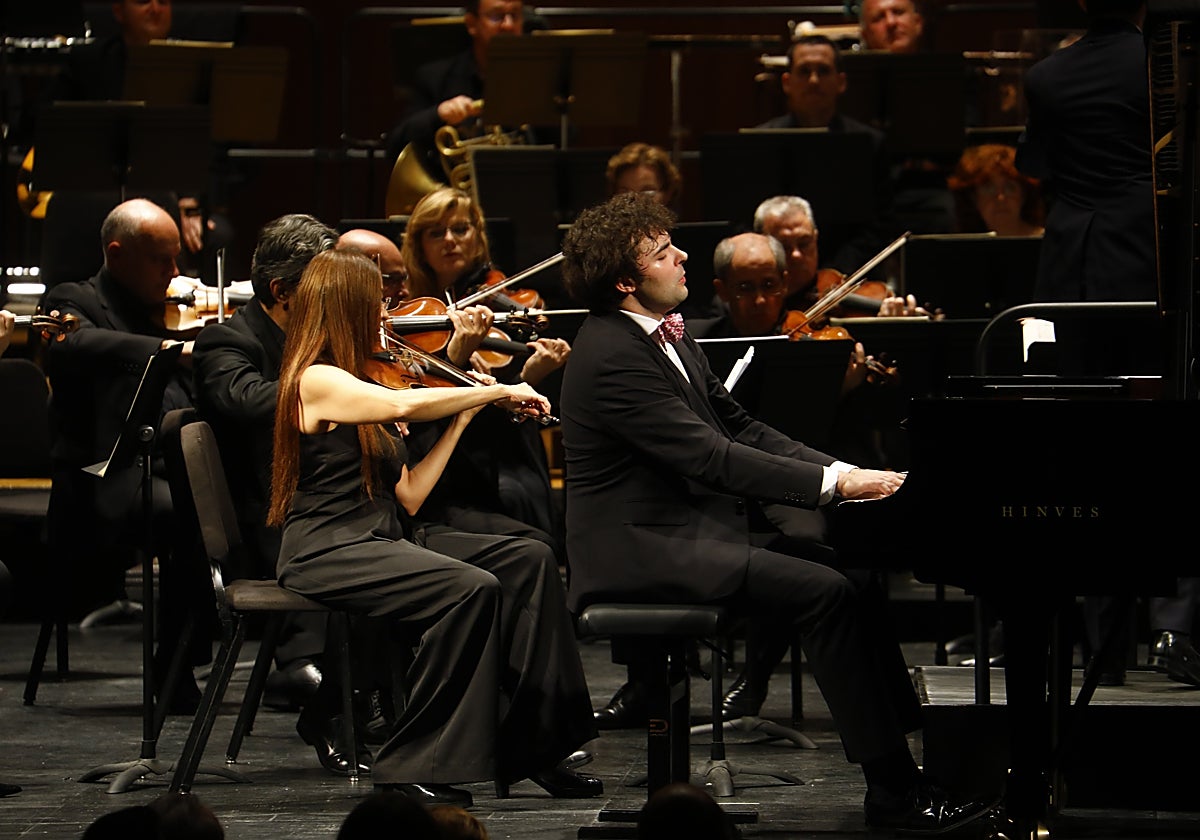 Concierto con la orquesta de Córdoba en la pasada edición del Festival de Piano Rafael Orozco