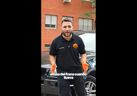 Juan José, mecánico: «Abusar de los frenos cuando llueva te puede salvar la vida»