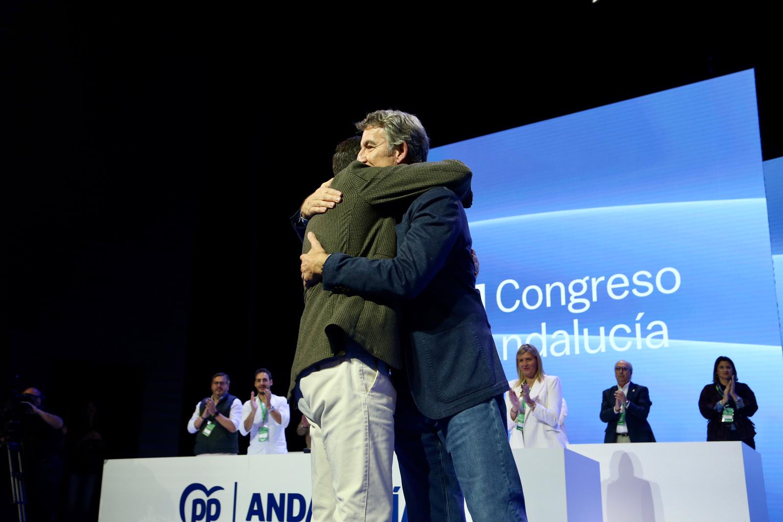 Clausura del XVII congreso del PP andaluz este domingo en Fibes