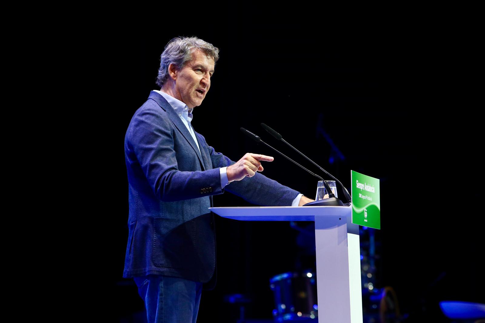 Clausura del XVII congreso del PP andaluz este domingo en Fibes