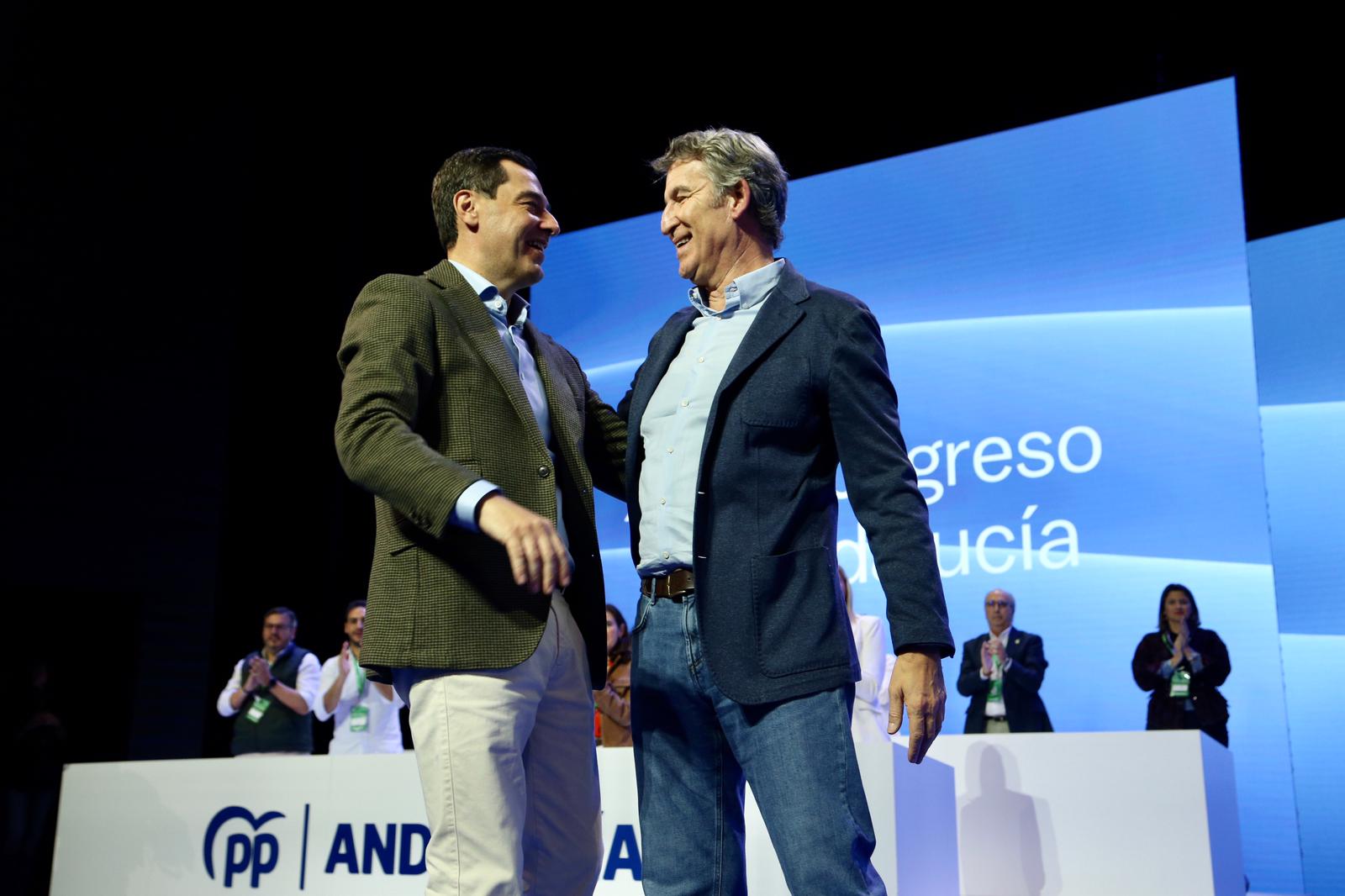 Clausura del XVII congreso del PP andaluz este domingo en Fibes