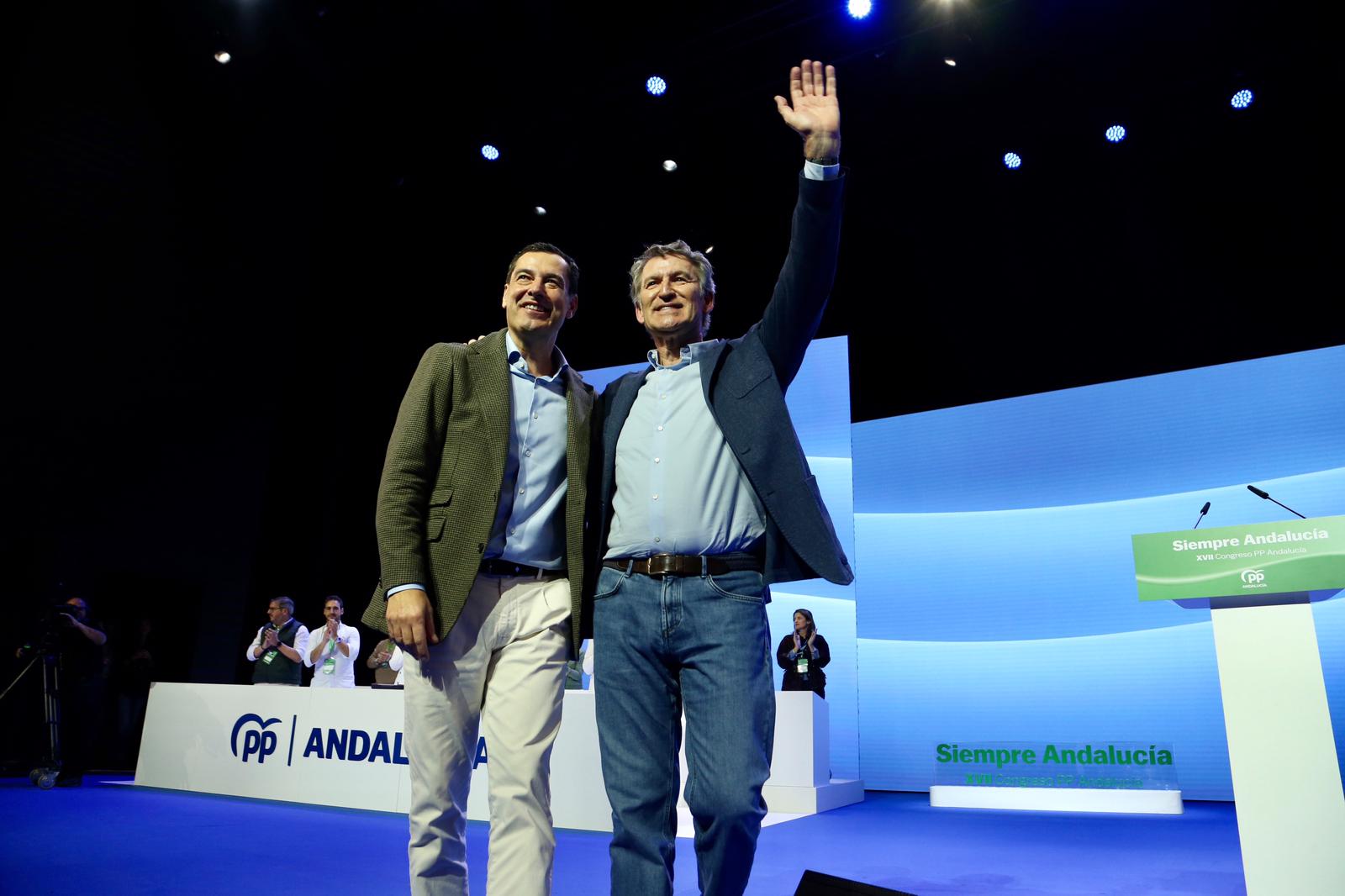 Clausura del XVII congreso del PP andaluz este domingo en Fibes