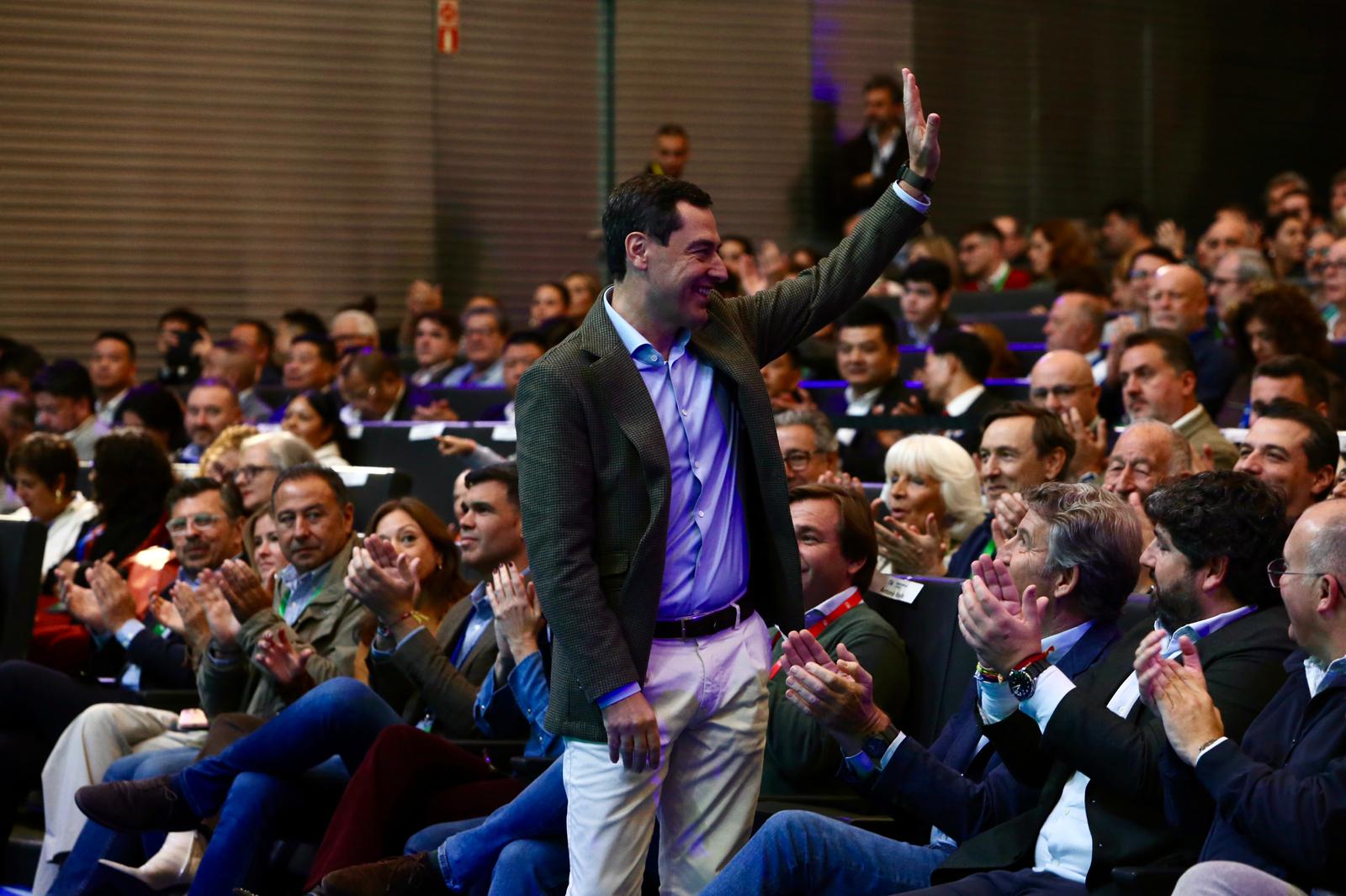 Clausura del XVII congreso del PP andaluz este domingo en Fibes