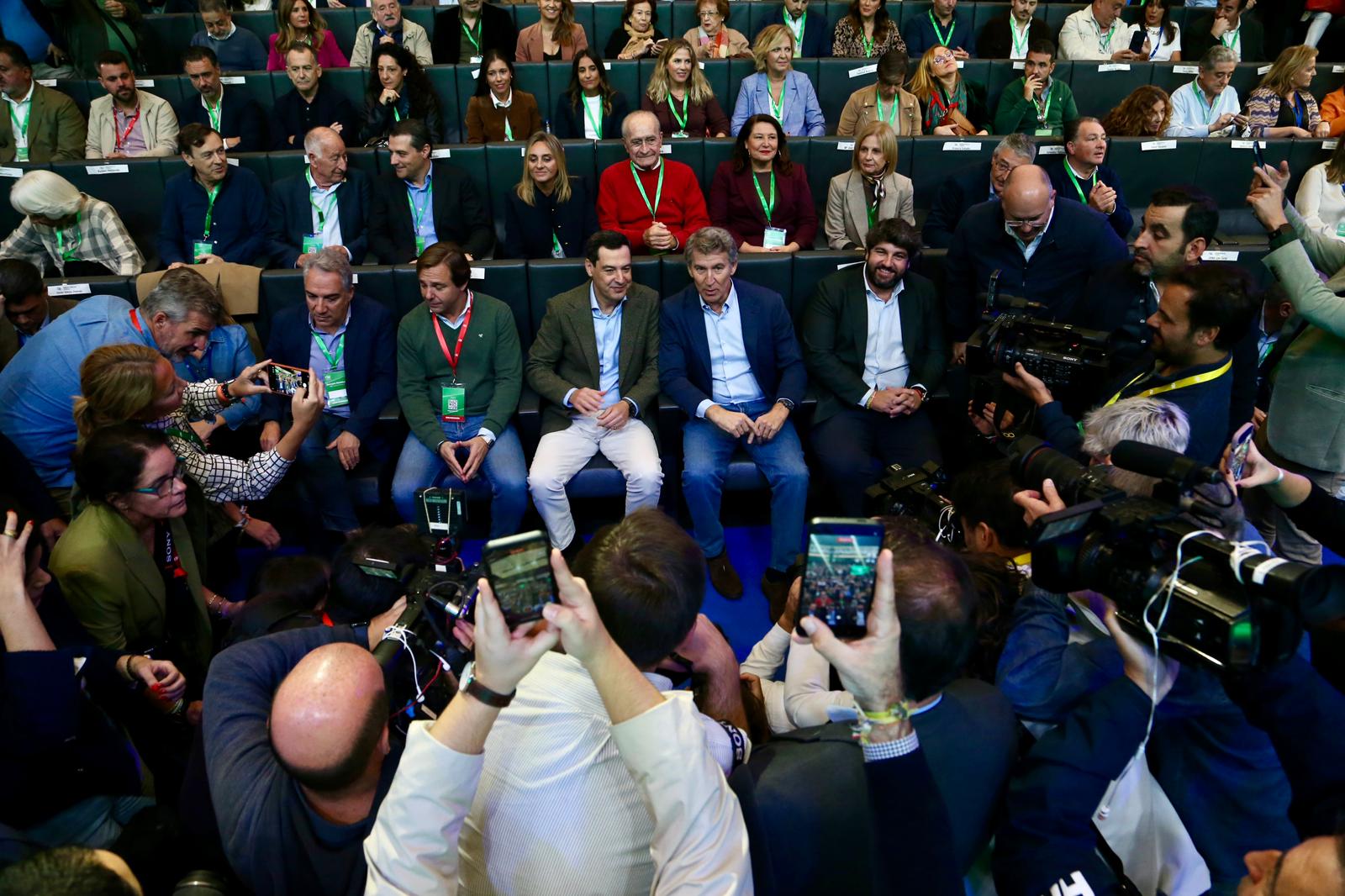Clausura del XVII congreso del PP andaluz este domingo en Fibes