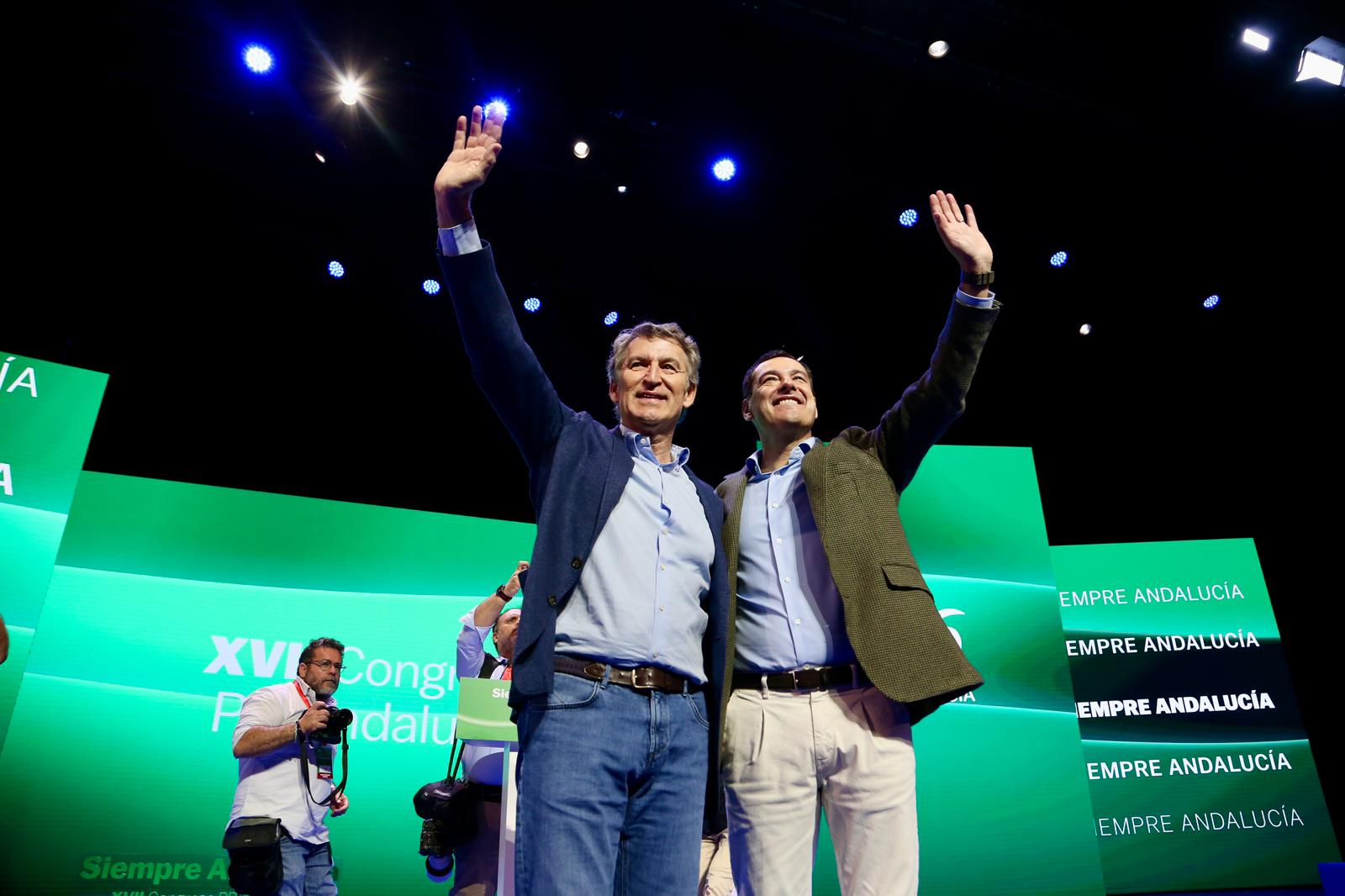 Clausura del XVII congreso del PP andaluz este domingo en Fibes