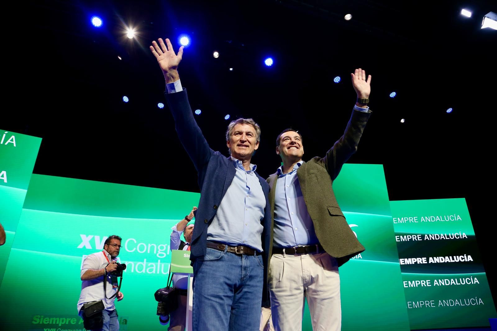 Clausura del XVII congreso del PP andaluz este domingo en Fibes