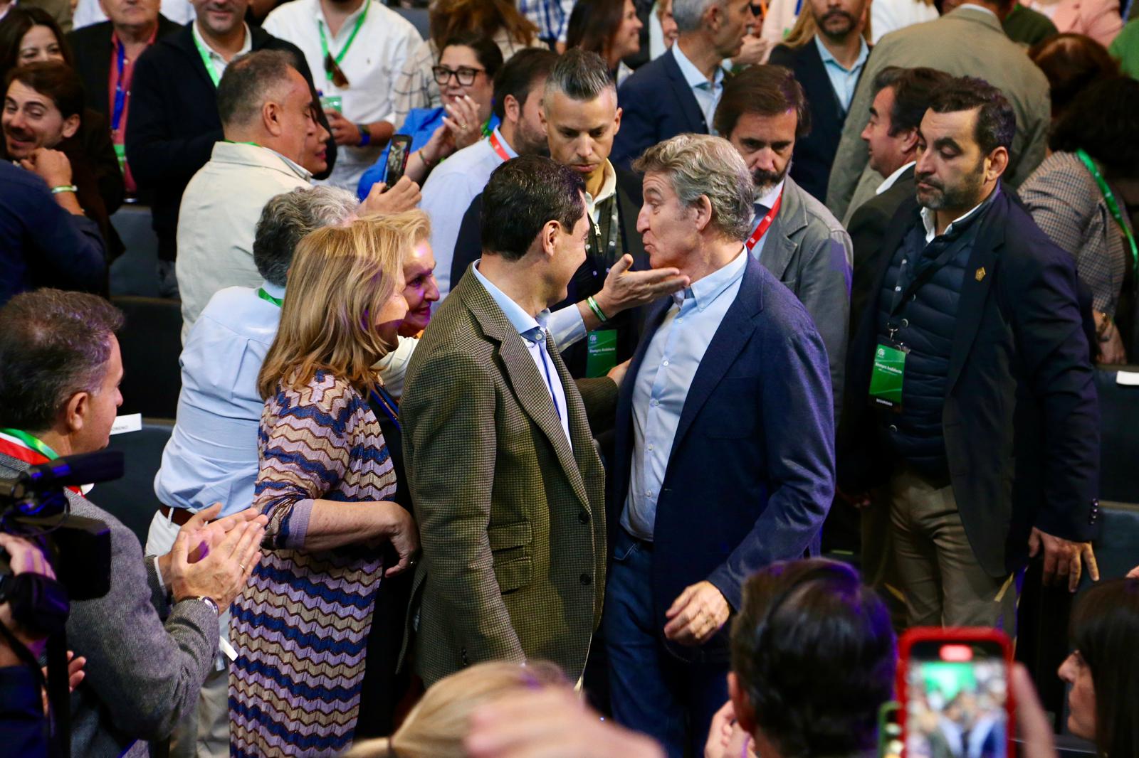 Clausura del XVII congreso del PP andaluz este domingo en Fibes