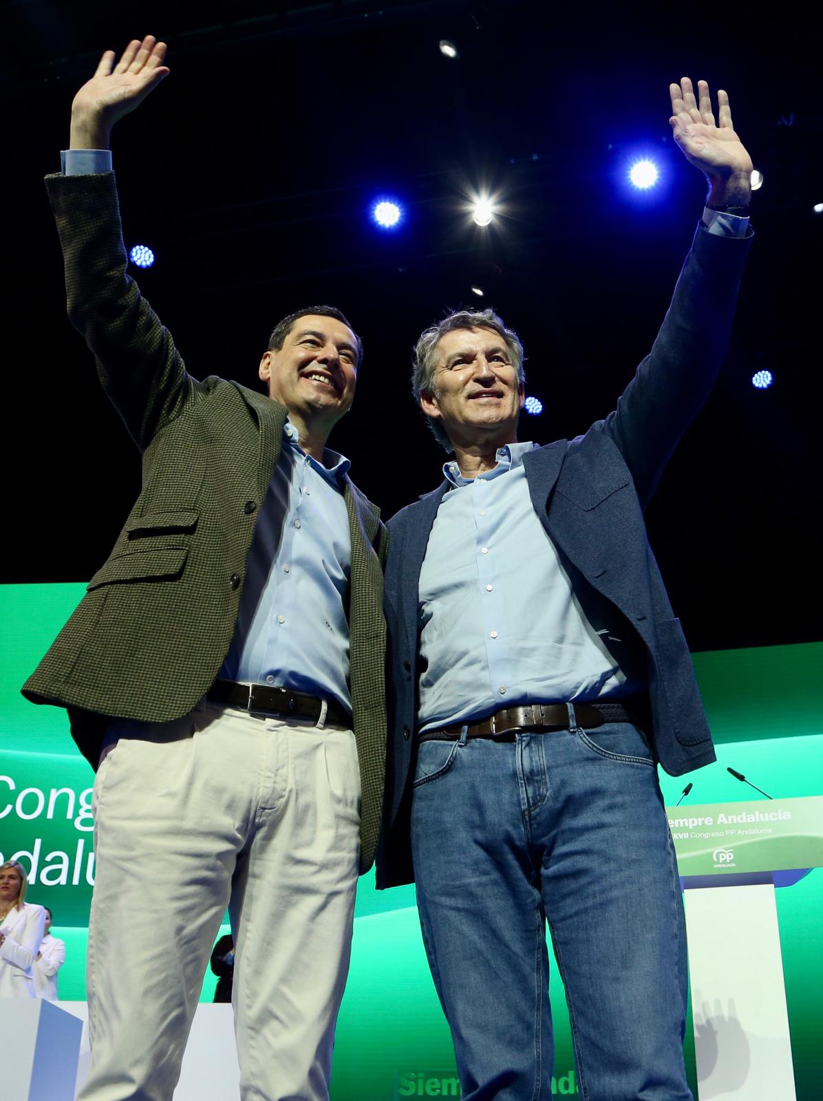 Clausura del XVII congreso del PP andaluz este domingo en Fibes