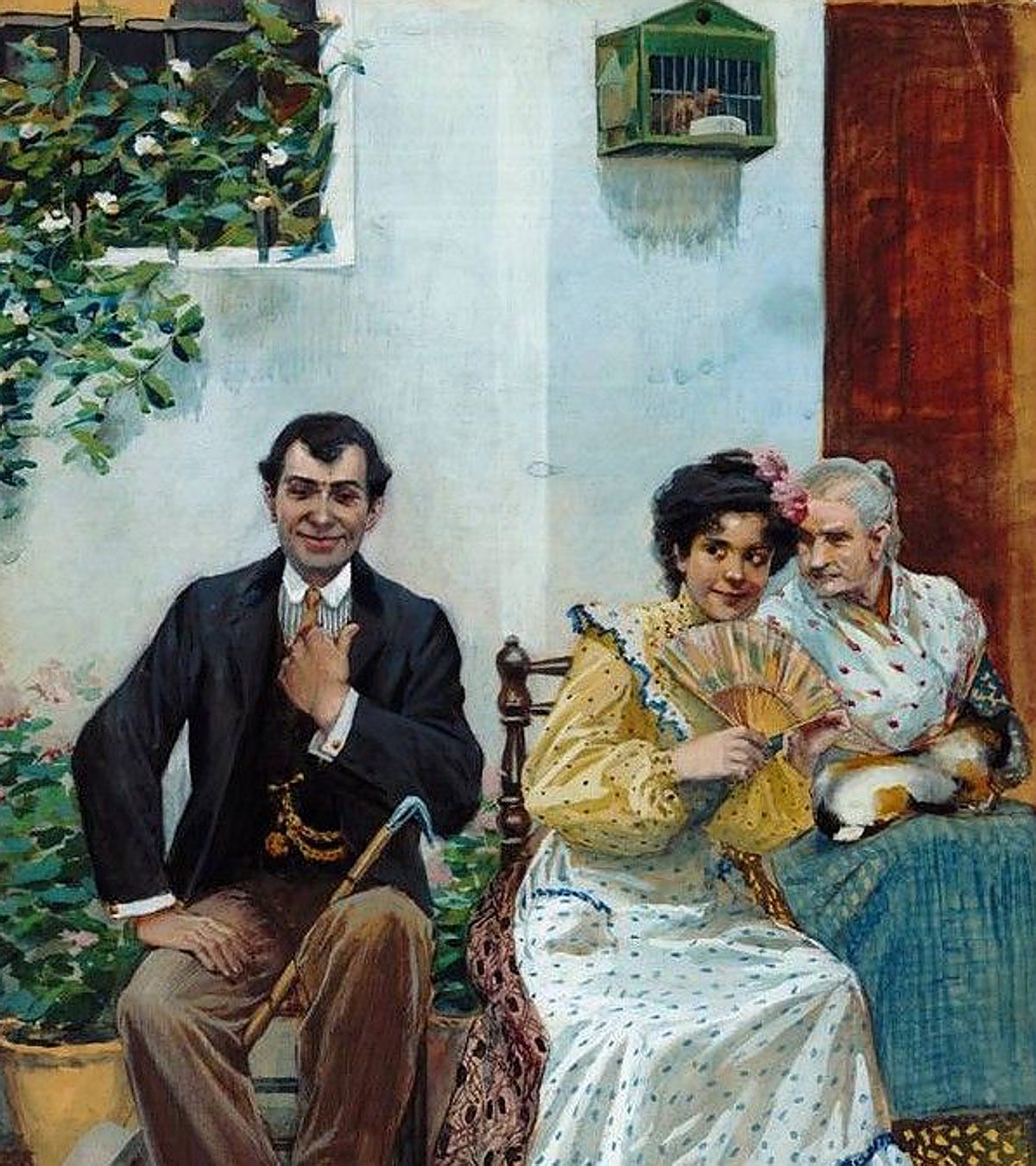 La obra 'Entre la niña y la madre' de 1904