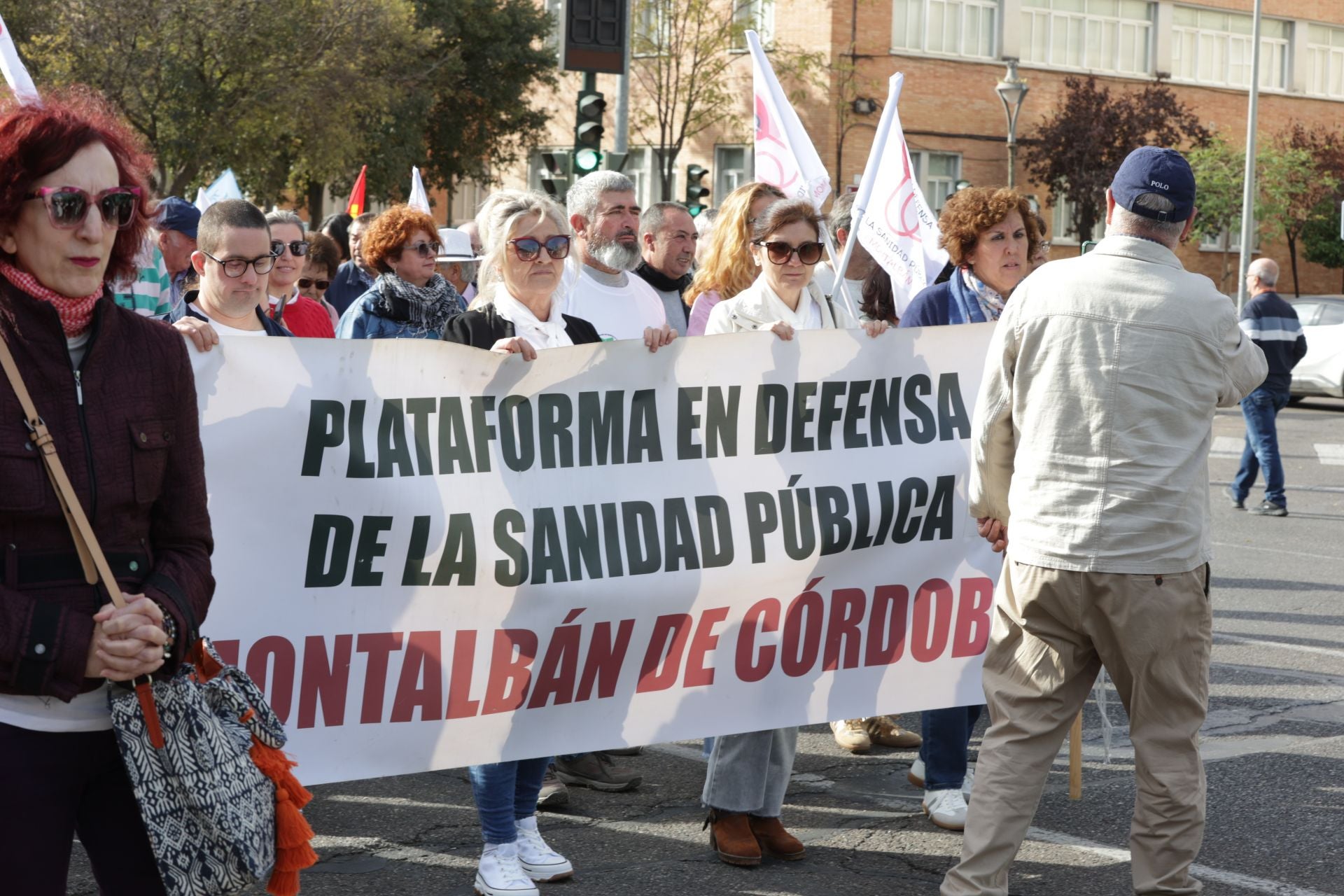 La manifestación por la sanidad pública en Córdoba, en imágenes