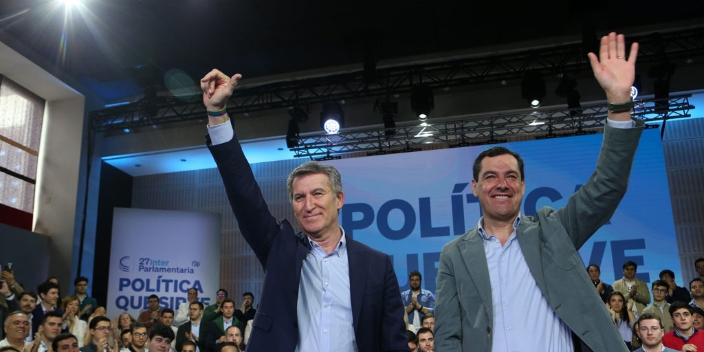Congreso del PP-A, en directo: Moreno y Feijóo clausuran el congreso ...
