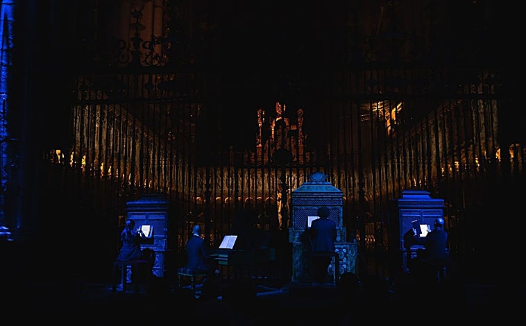 Imagen principal - La Catedral de Toledo como campo de batalla: arranca la XII edición de las Batallas de Órganos