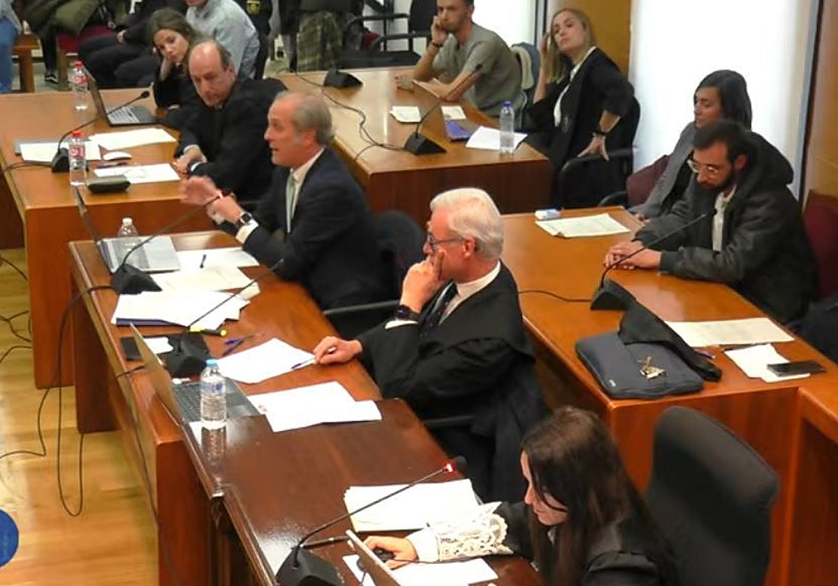 Momento del juicio celebrado en la Audiencia Provincial de Guadaljara